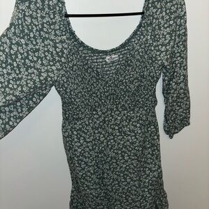 Floral Off-Shoulder Dress